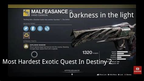 light in the darkness destiny 2|How to get Malfeasance + Catalyst: Darkness in the Light